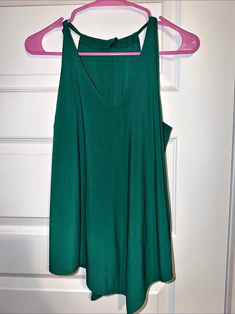 Green Sleeveless shirt Like New medium